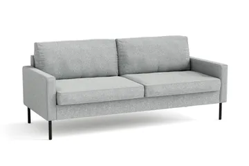 Nevada 3-personers Stofsofa - Grå - Møbler - Sofaer - 3 personers sofa