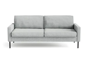 Nevada 3-personers Stofsofa - Grå - Møbler - Sofaer - 3 personers sofa