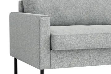 Nevada 3-personers Stofsofa - Grå - Møbler - Sofaer - 3 personers sofa