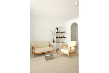 Neyros Sofa 2-sits - Hvid - Møbler - Sofaer - Velour sofaer