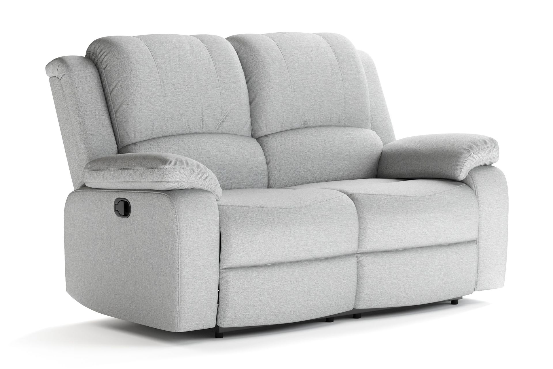 Norbo Recliner Sofa Gruppe 3+2 - Fällbar sofa lænestol - Biografsofa i Stof - Grå - Møbler - Sofaer - Sofagrupper