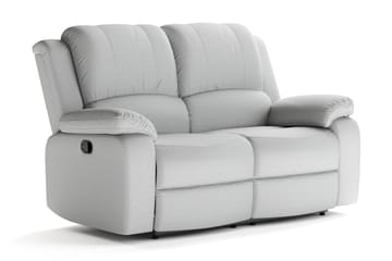 Norbo Recliner Sofa Gruppe 3+2 - Fällbar sofa lænestol - Biografsofa i Stof - Grå - Møbler - Sofaer - Sofagrupper