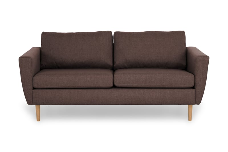 Nordic 3-pers Sofa - Brun - 3 personers sofa