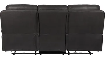 Norvian reclinersofa 3-personers elektrisk - Sort - Møbler - Sofaer - 3 personers sofa