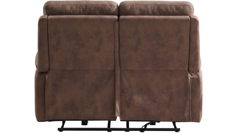 Novira 2-personers reclinersofa elektrisk - Brun - Møbler - Sofaer - Lædersofaer
