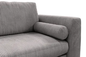 Ocean Lyx 3-personers Manchestersofa - Mørkegrå - Møbler - Sofaer - 3 personers sofa