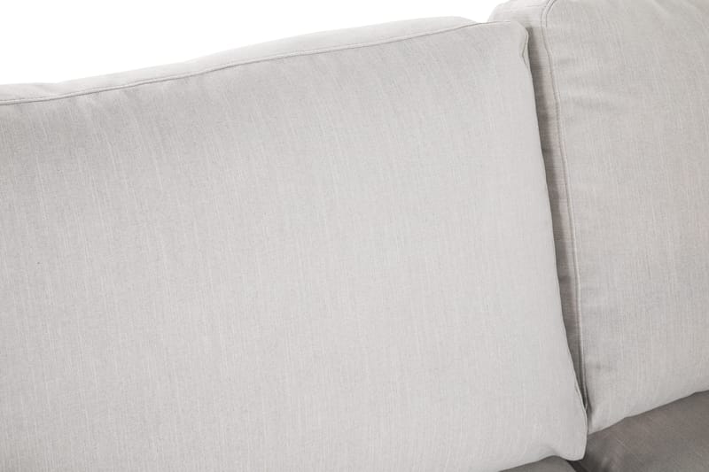 Ocean Lyx 3-personers Sofa med Nakkeruller 222 cm i Stof - Beige|Hvid|Grå - Møbler - Sofaer - 3 personers sofa