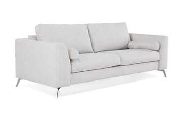 Ocean Lyx 3-personers Stofsofa - Lysegrå - Møbler - Sofaer - 3 personers sofa