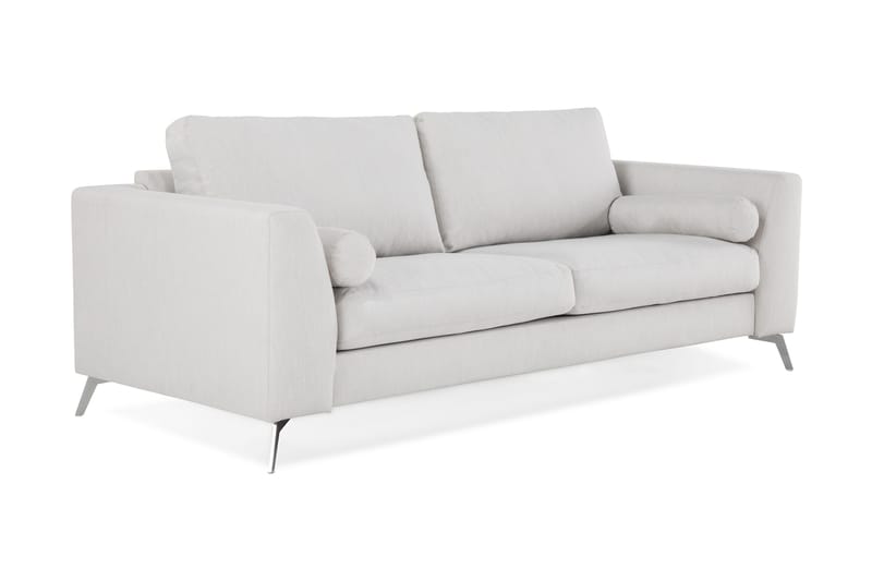 Ocean Lyx 3-personers Stofsofa - Lysegrå - Møbler - Sofaer - 3 personers sofa