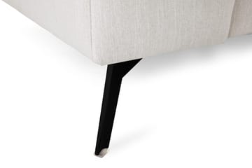 Ocean Lyx 3-personers Sofa med Nakkeruller 222 cm i Stof - Beige|Hvid|Grå - Møbler - Sofaer - 3 personers sofa