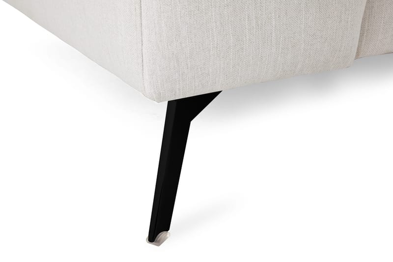Ocean Lyx 3-personers Sofa med Nakkeruller 222 cm i Stof - Beige|Hvid|Grå - Møbler - Sofaer - 3 personers sofa