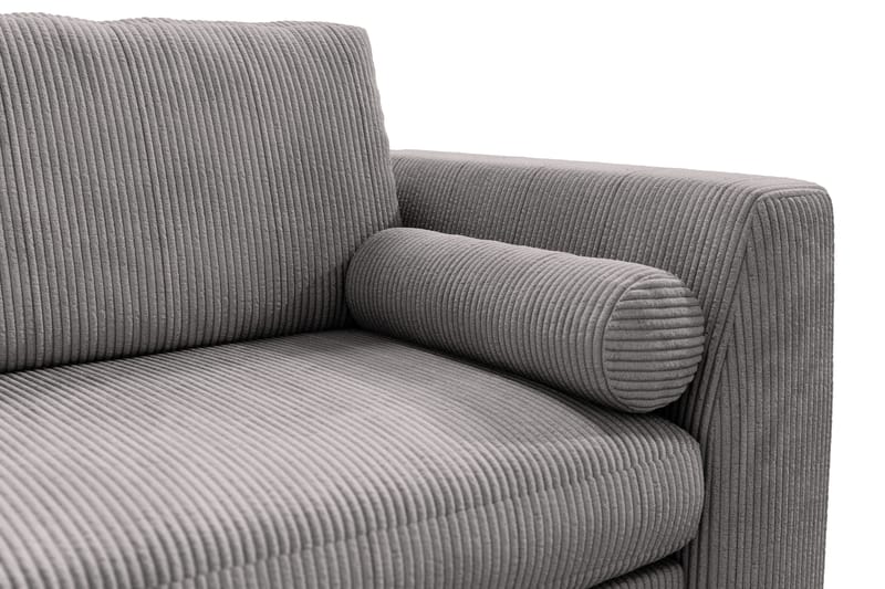 Ocean Lyx 3-personers Manchestersofa - Mørkegrå - Møbler - Sofaer - 3 personers sofa