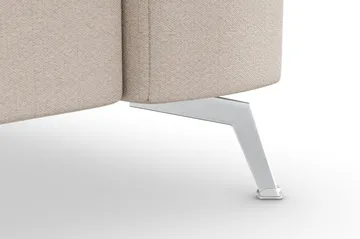 Ocean Lyx 4-personers Stofsofa - Beige - Møbler - Sofaer - 4 personers sofa
