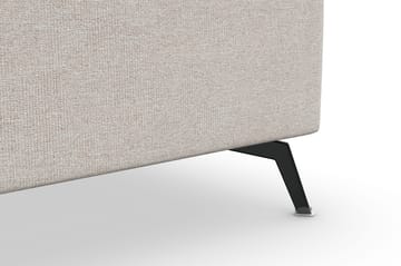 Ocean Lyx 5-personers Vendbar L-formet Hjørnesofa i Stof - Beige - Møbler - Sofaer - Hjørnesofa