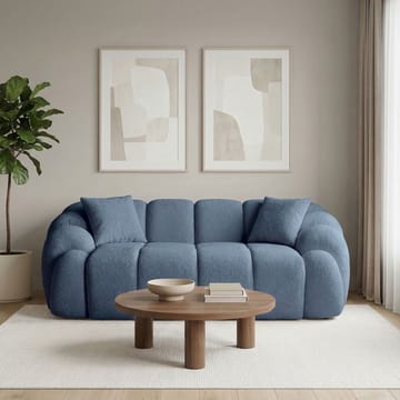Octavio 2-personers sofa 199x70x80 cm - Marineblå - Møbler - Sofaer - 2 personers sofa