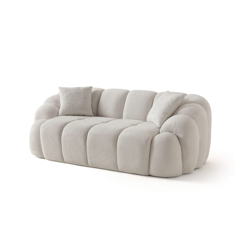 Octavio 2-personers sofa 199x70x80 cm - Hvid - Møbler - Sofaer - 2 personers sofa