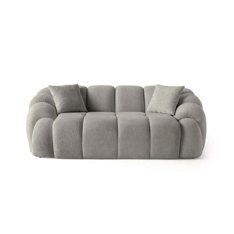 Octavio 2-personers sofa 199x70x80 cm, Grå