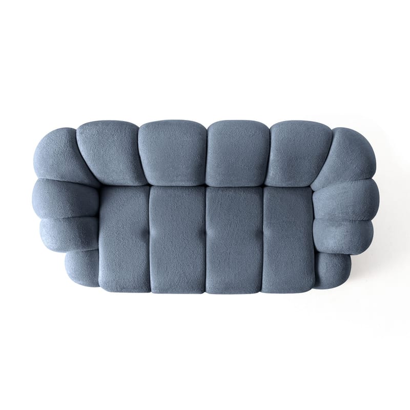 Octavio 2-personers sofa 199x70x80 cm - Marineblå - Møbler - Sofaer - 2 personers sofa