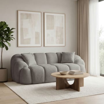 Octavio 2-personers sofa 199x70x80 cm - Grå - Møbler - Sofaer - 2 personers sofa
