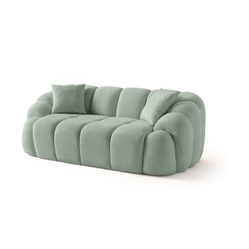 Octavio 2-personers sofa 199x70x80 cm - Turkis - Møbler - Sofaer - 2 personers sofa