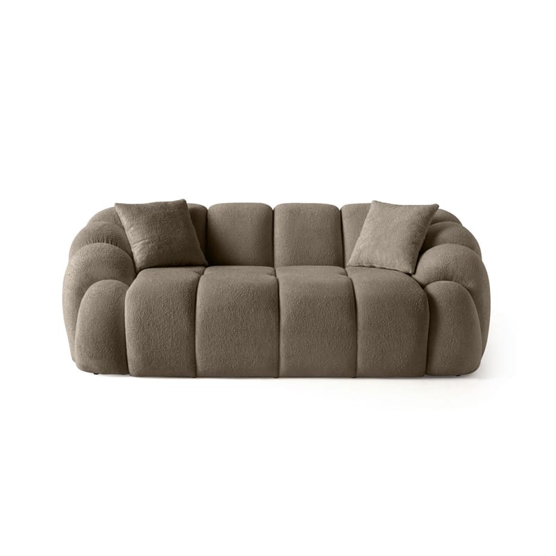 Octavio 2-personers sofa 199x70x80 cm, Brun