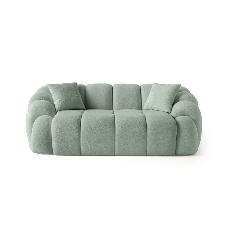 Octavio 2-personers sofa 199x70x80 cm, Turkis