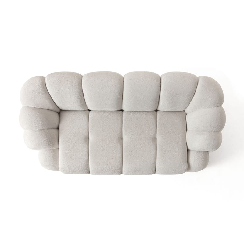 Octavio 2-personers sofa 199x70x80 cm - Hvid - Møbler - Sofaer - 2 personers sofa