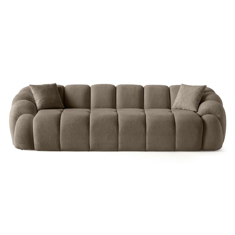 Octavio 4-personers sofa 268x70x80 cm, Brun