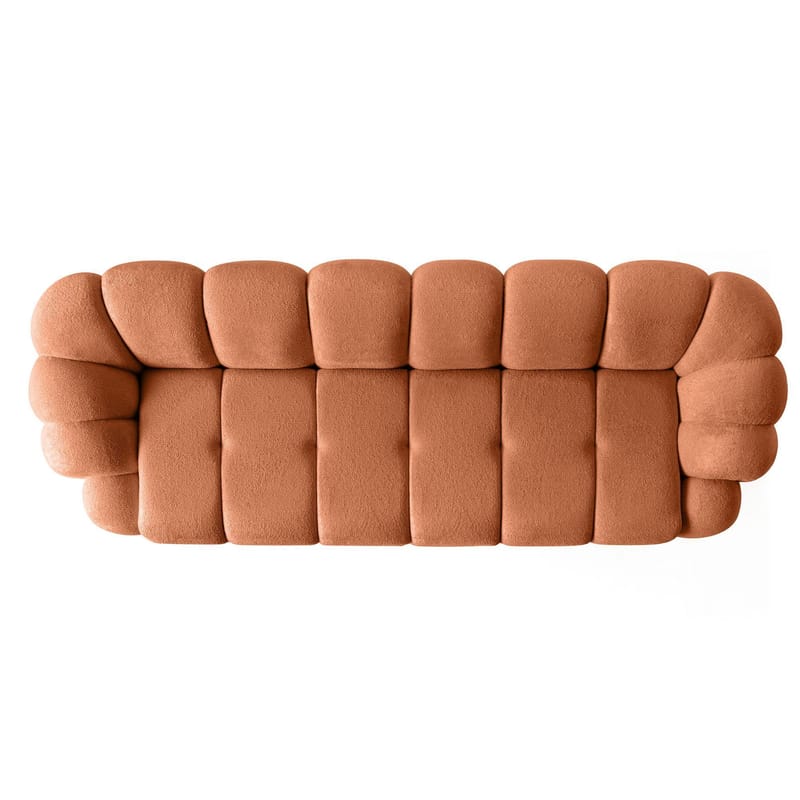 Octavio 4-personers sofa 268x70x80 cm - Fliserød - Møbler - Sofaer - 4 personers sofa