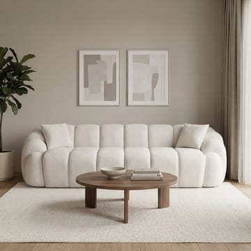 Octavio 4-personers sofa 268x70x80 cm - Hvid - Møbler - Sofaer - 4 personers sofa