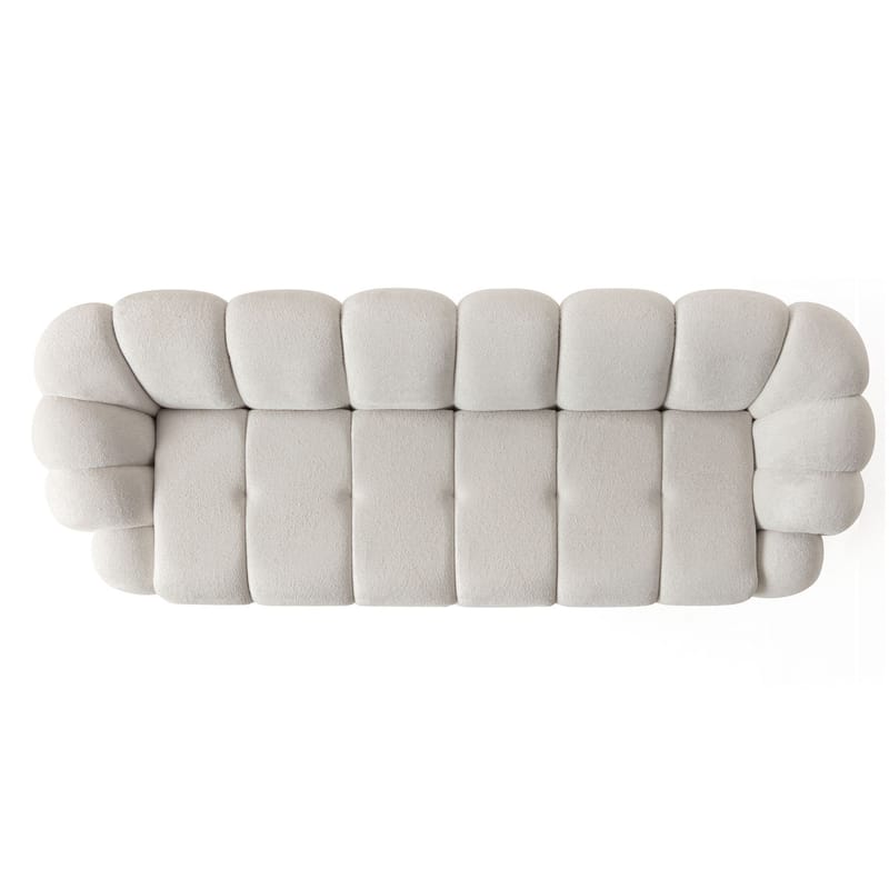 Octavio 4-personers sofa 268x70x80 cm - Hvid - Møbler - Sofaer - 4 personers sofa
