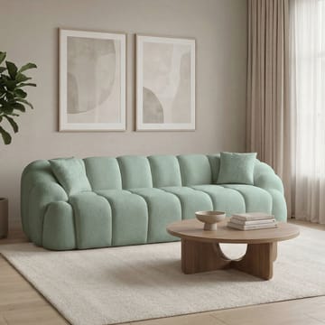 Octavio 4-personers sofa 268x70x80 cm - Turkis - Møbler - Sofaer - 4 personers sofa