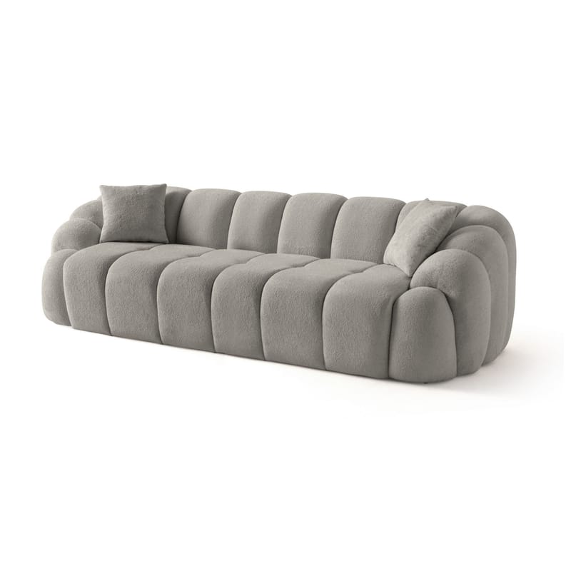 Octavio 4-personers sofa 268x70x80 cm - Grå - Møbler - Sofaer - 4 personers sofa