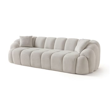 Octavio 4-personers sofa 268x70x80 cm - Hvid - Møbler - Sofaer - 4 personers sofa