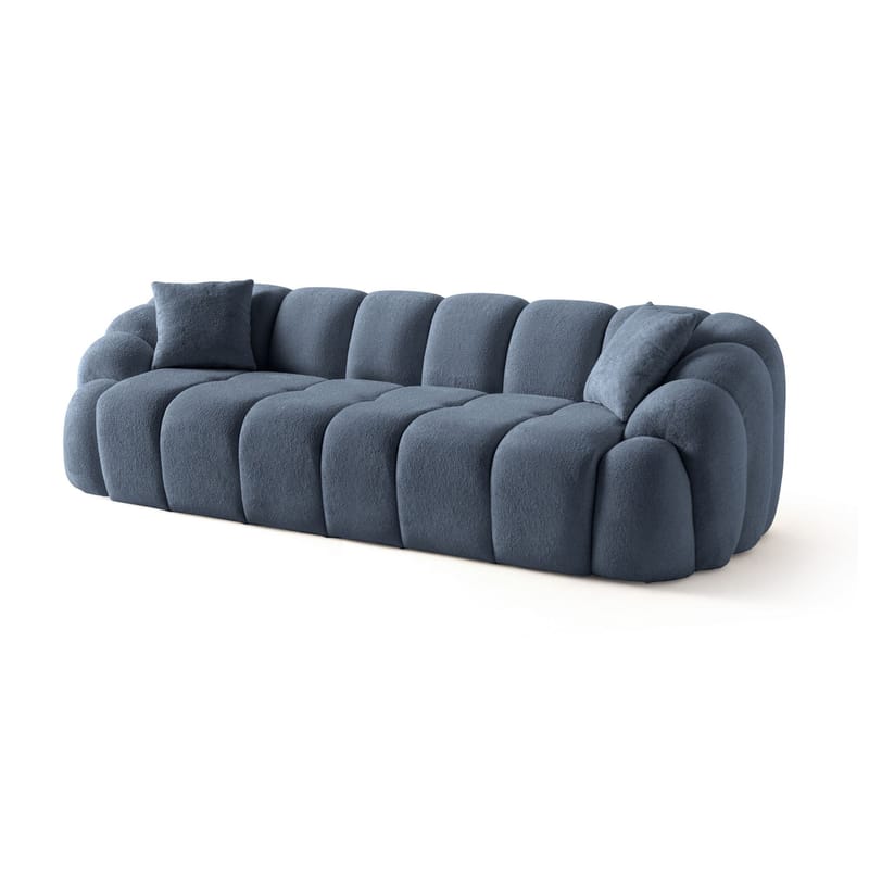 Octavio 4-personers sofa 268x70x80 cm - Marineblå - Møbler - Sofaer - 4 personers sofa