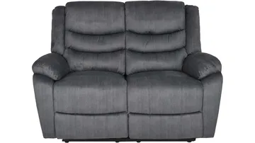 Olvani 2-personers reclinersofa i stof elektrisk - Grå - Møbler - Sofaer - Recliner sofaer - 2 personers biografsofa & reclinersofa