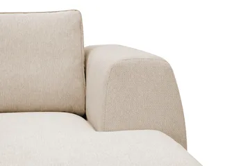Optus 6-personers U-sofa med divan og chaiselong højre - Beige - Møbler - Sofaer - U Sofa