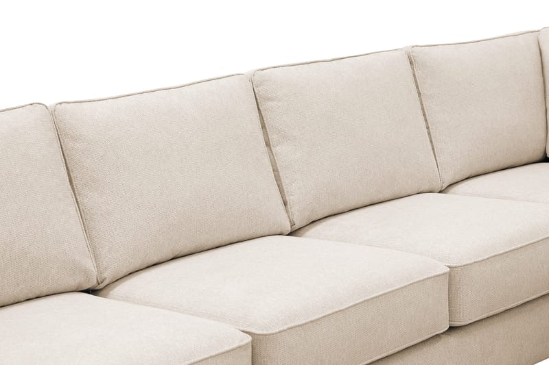 Optus 6-personers U-sofa med divan og chaiselong venstre - Beige - Møbler - Sofaer - U Sofa