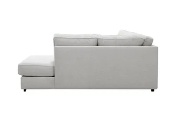 Optus 6-personers U-sofa med divan og chaiselong venstre - Lysegrå - Møbler - Sofaer - U Sofa