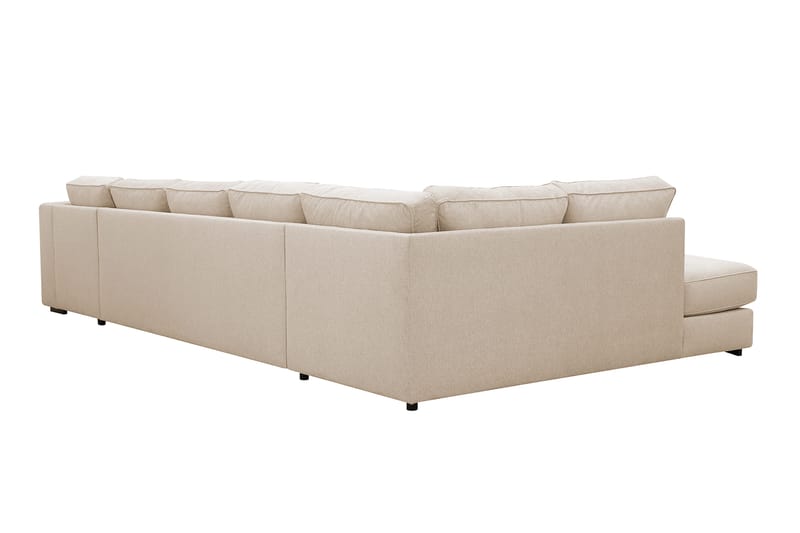 Optus 6-personers U-sofa med divan og chaiselong højre - Beige - Møbler - Sofaer - U Sofa