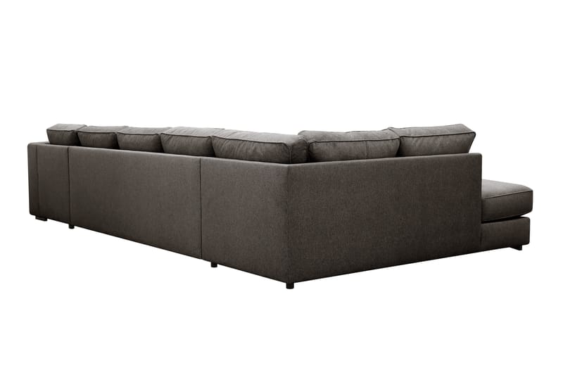 Optus 6-personers U-sofa med divan og chaiselong højre - Mørkegrå - Møbler - Sofaer - U Sofa