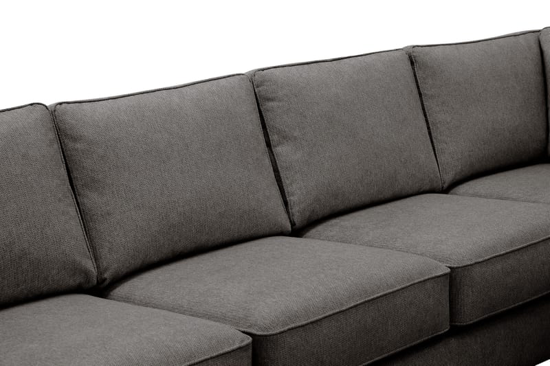 Optus 6-personers U-sofa med divan og chaiselong venstre - Mørkegrå - Møbler - Sofaer - U Sofa