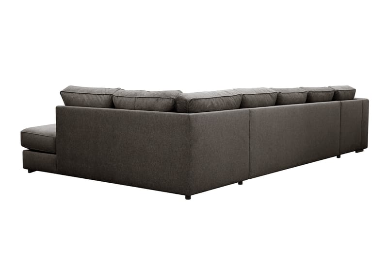 Optus 6-personers U-sofa med divan og chaiselong venstre - Mørkegrå - Møbler - Sofaer - U Sofa