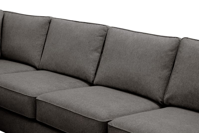 Optus 6-personers U-sofa med divan og chaiselong højre - Mørkegrå - Møbler - Sofaer - U Sofa