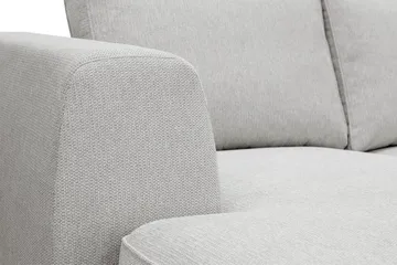 Optus 6-personers U-sofa med divan og chaiselong venstre - Lysegrå - Møbler - Sofaer - U Sofa
