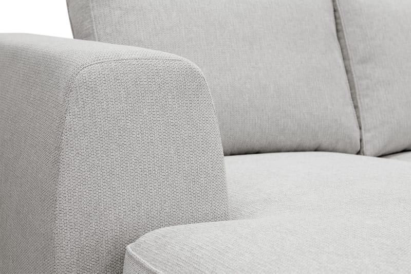 Optus 6-personers U-sofa med divan og chaiselong venstre - Lysegrå - Møbler - Sofaer - U Sofa