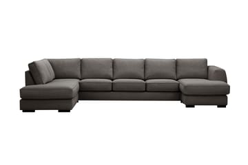 Optus 6-personers U-sofa med divan og chaiselong højre