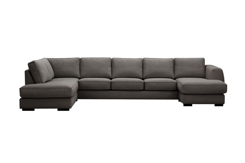 Optus 6-personers U-sofa med divan og chaiselong højre - Mørkegrå - Møbler - Sofaer - U Sofa