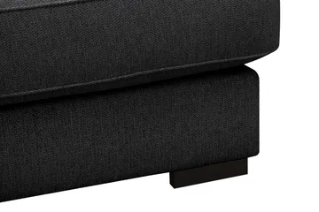 Optus 6-personers U-sofa med divan og chaiselong højre - Sort - Møbler - Sofaer - U Sofa