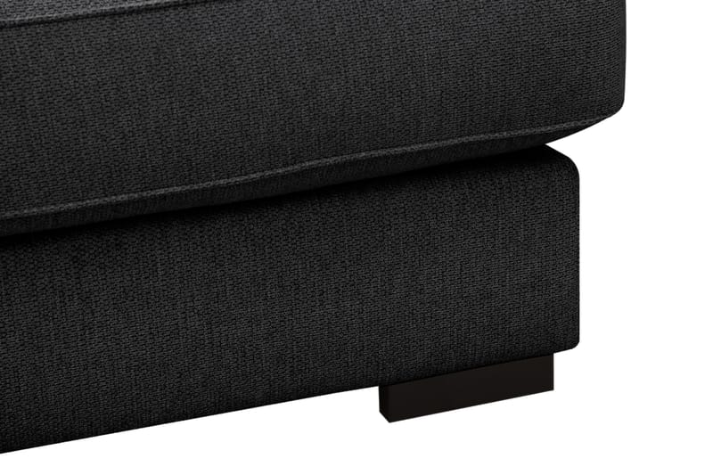 Optus 6-personers U-sofa med divan og chaiselong højre - Sort - Møbler - Sofaer - U Sofa